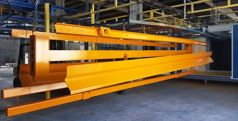Elektrostatik toz boya ve kumlama uygulaması 7